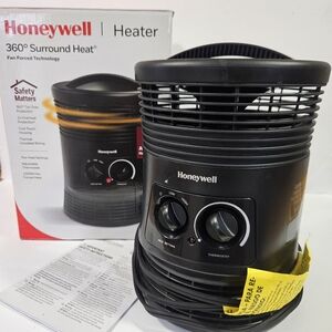 NIB Honeywell Fan Forced 360 Degree Surround Heat Portable Space Heater HHF360B
